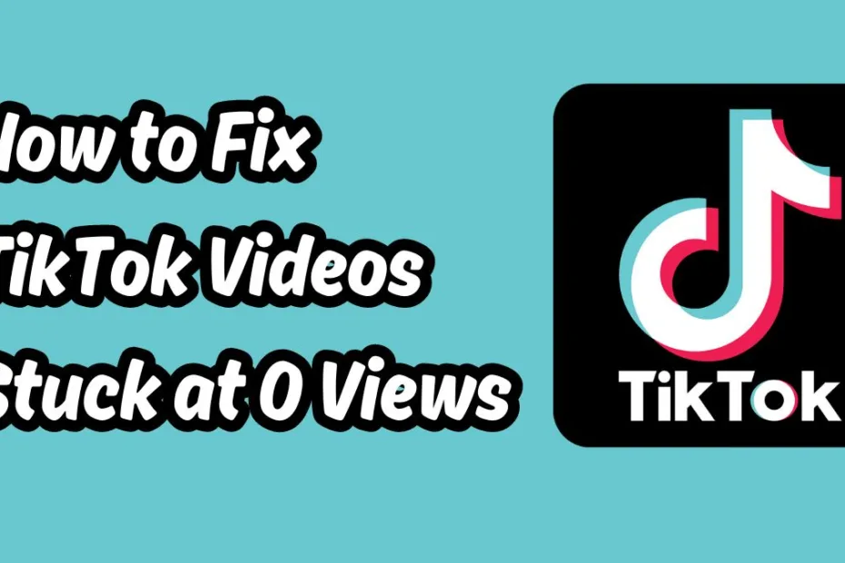 How to Fix TikTok Videos Stuck at 0 Views